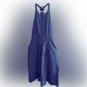 The Limited midi polka dot dress with pockets